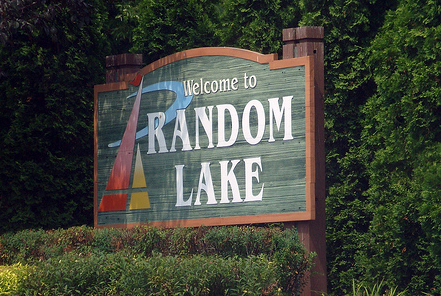 Welcome to Random Lake Sign