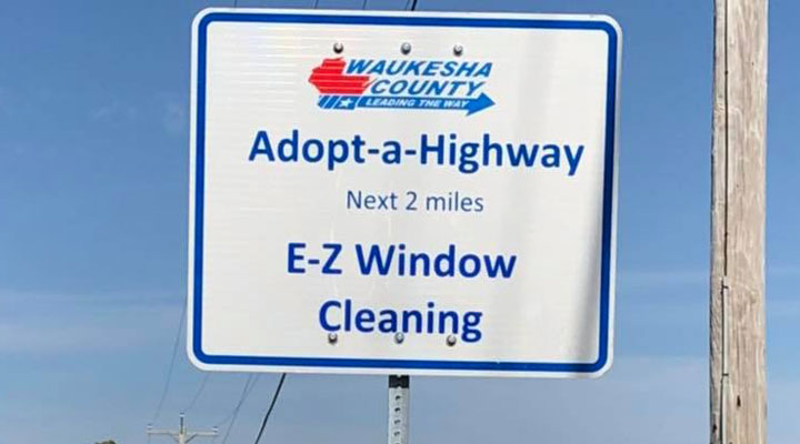 E-Z Window Cleaning Adopt-a-Highway