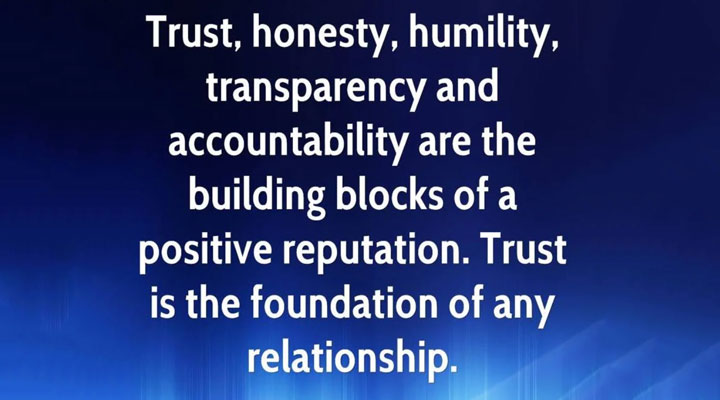 Transparency Builds Trust & Trust is Important