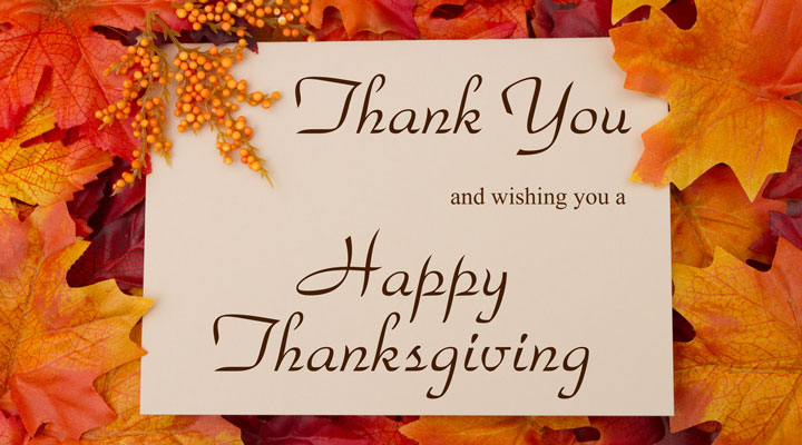 A Heartfelt Thanksgiving Thank You from E-Z Window Cleaning