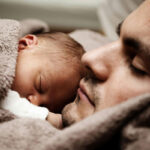 Dad and baby